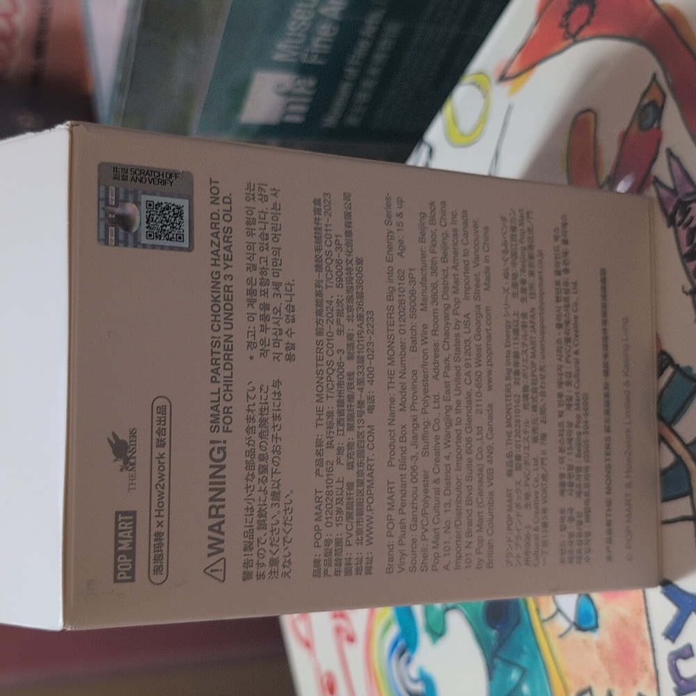 Labubu 3.0 Big Into Energy – Secret (OPEN Box with sealed bag, ID ) by POP MART - Picture 6 of 7